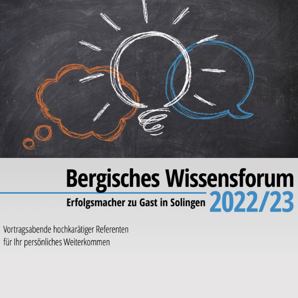 Bergisches Wissensforum 2022/23