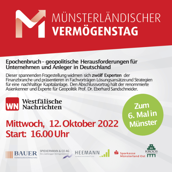 6. Münsterländischer Vermögenstag 2022